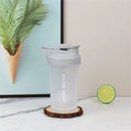 Portable 300Ml Protein Powder Shaker Bottle Mixing Cup with Scale Leakproof Water Bottle for Gym Outdoor Fitness Training Sport