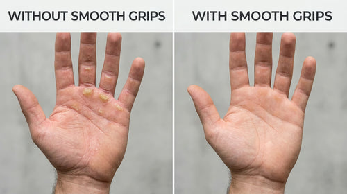 Smooth Grips™ 2.0 - Connects a secure grip with smoother palms