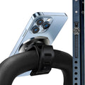 Magnetic Phone Mount with Flexible Bendable Mounting, Compatible with Magsafe, Gym, Steering Wheel, Stroller & Wrist Strap, Universal for Iphone 17/16/15/14/13/12, Treadmill, Shopping Cart